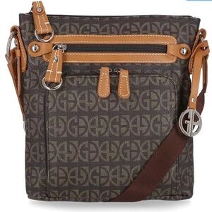 Monogram Crossbody by Giani Bernini - LIKE NEW